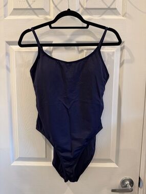 Women’s Navy Blue One-Piece Swimsuit